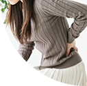 背中・肩・腰なども痛む